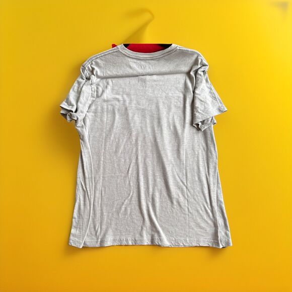 WOMENS Jimi Hendrix Graphic Grey TShirt Sz L  V-Neck Good Used Condition - Picture 9 of 10